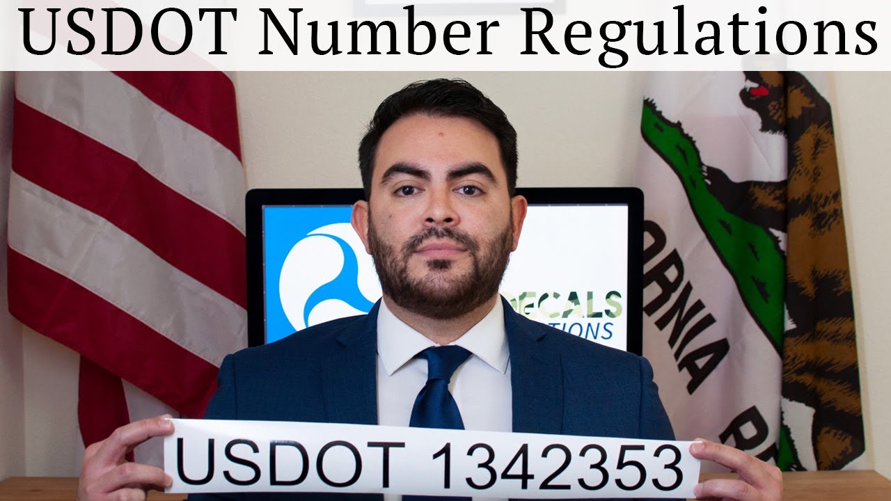 How To Display Your USDOT Number Decal Sticker Lettering On Your Vehicle | USDOT Regulations Rules
