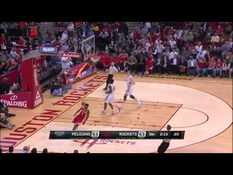 Trevor Ariza Steal and Dunk | Pelicans vs Rockets | December 18, 2014 | NBA Season 2014/15