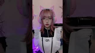 Cyber Cat Maid 💗 Cute Game Cosplay yunocy #Shorts #CuteTikTok