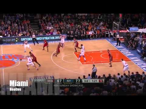 Dwyane Wade and LeBron James Full Combined Highlights 2013.03.03 at Knicks - Nice Dunks, Clutch!