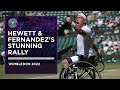 Stunning Alfie Hewett vs Gustavo Fernandez Wheelchair Singles Rally | Wimbledon 2022
