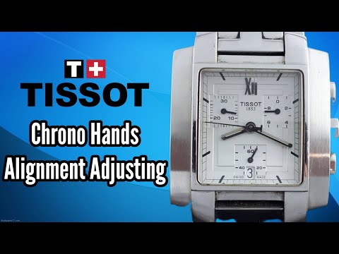 How To Alignment / Reset Tissot L875/975 Chronograph Hands  @SolimBD
