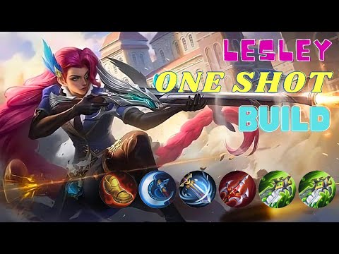 Lesley One Shot One Kill Mode | 2x Blade Of Despair - Highest Damage Build - Mobile Legends | MLBB