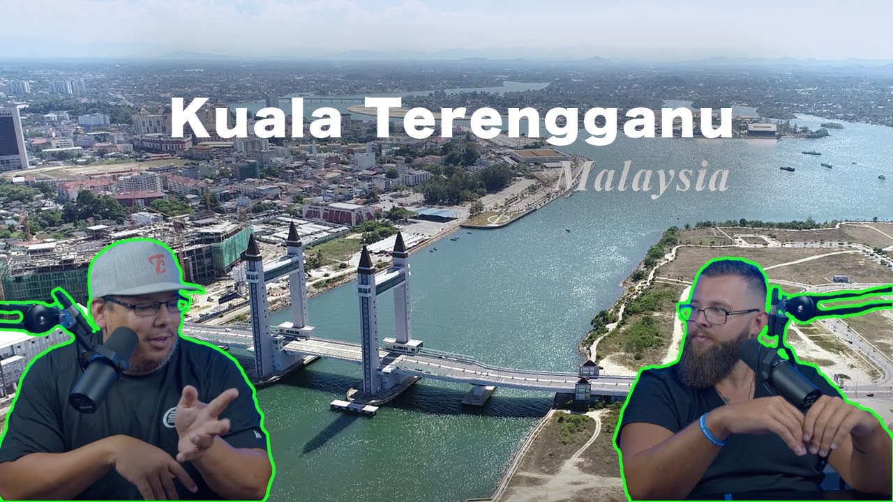 Americans React to Malaysia | Kuala Terengganu - A Beautiful City in East Coast Malaysia