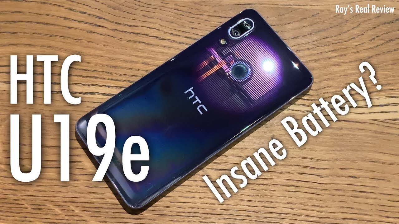 HTC U19e Review, Iris Unlock, Glassy, Battery King! Ray’s Real Review