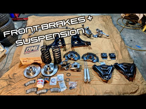 COMPLETELY Restoring The Front SUSPENSION And BRAKES On The 1973 CAMARO Z28!!