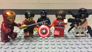 Lego Captain America Saves Christmas