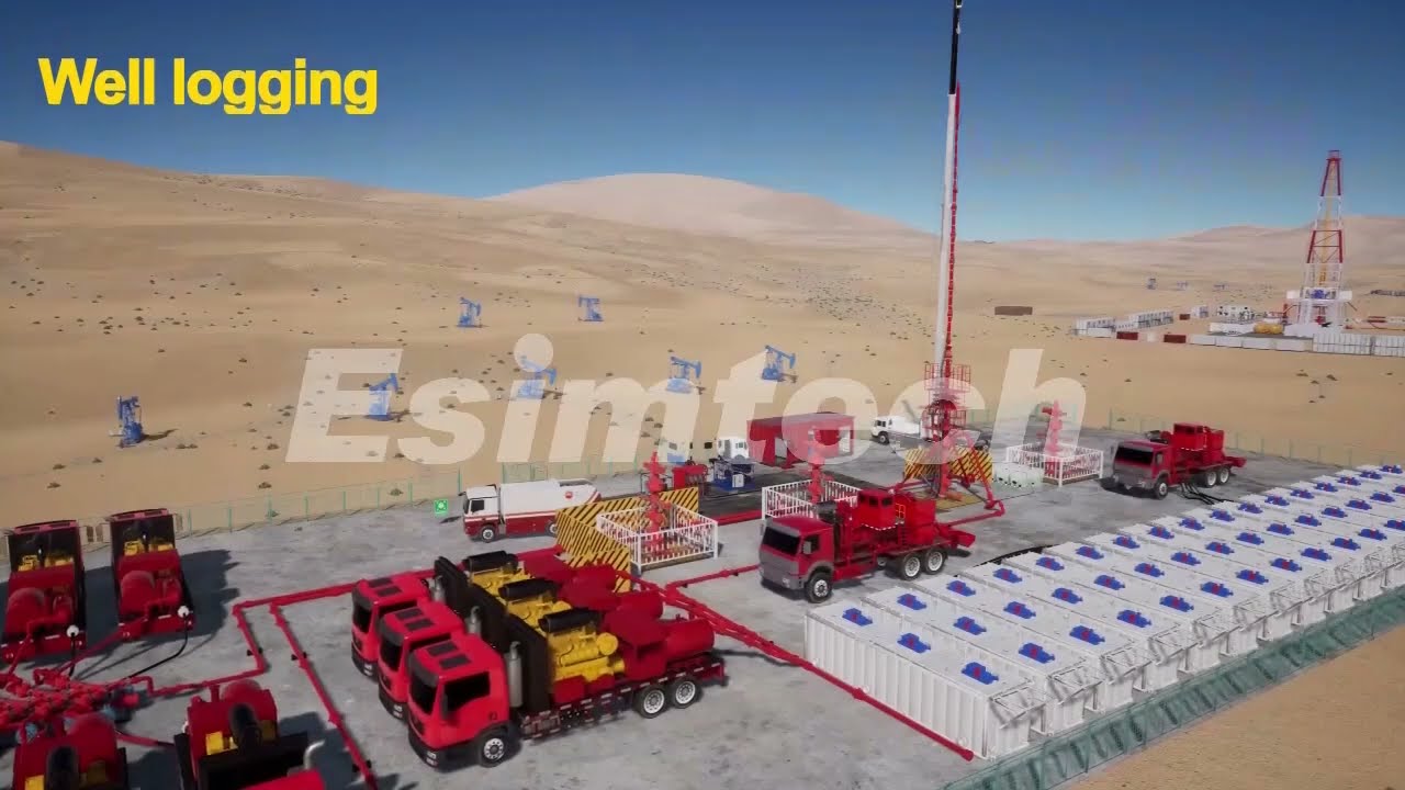 ESIMTECH Well logging simulator