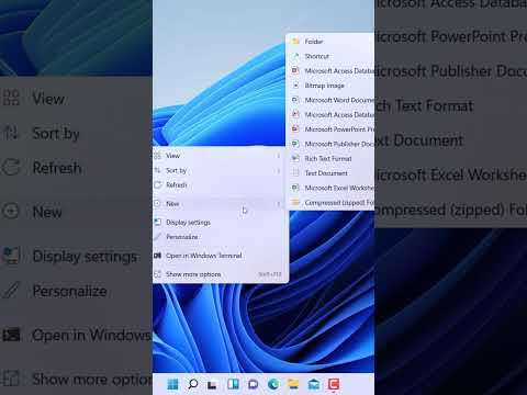 Create Shortcuts in Windows 11