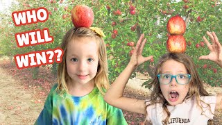 Apple Picking Turned Into TOTAL CHAOS! 🍎😂 Family Challenge