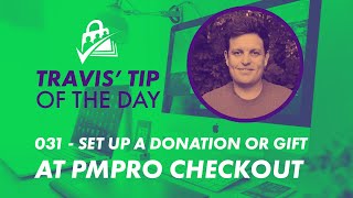 Accept Donations at Checkout with Paid Memberships Pro