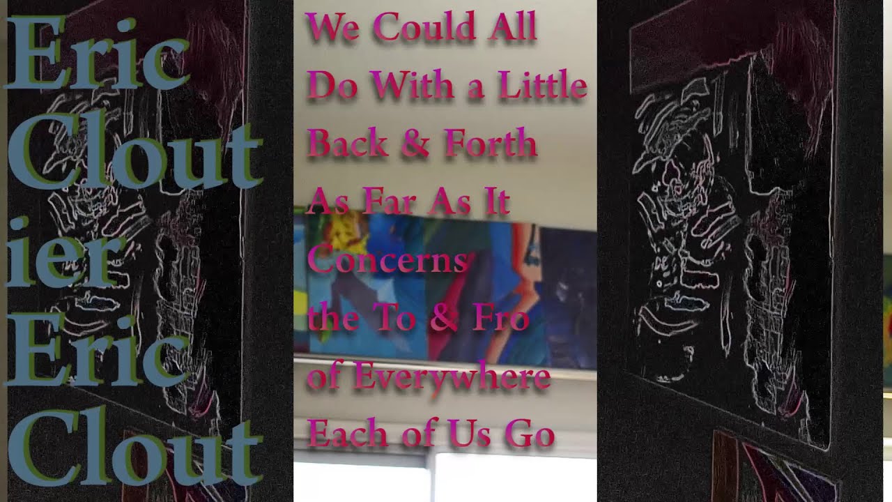We Could All Do With a Little Back & Forth As Far As It Concerns the To & Fro...