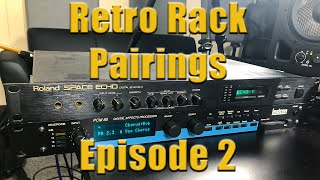 Video thumbnail for Retro Rack Pairings Episode 2 Roland RE-3 Space Echo + Lexicon PCM-80 by Clifton Wright