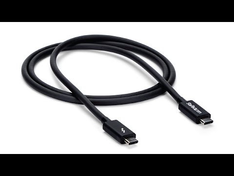 StarTech Thunderbolt 3 20Gbps USB-C Cable (39.4-Inch)