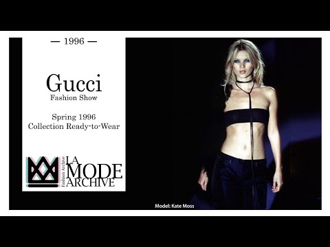 Gucci Fashion Show - Spring 1996 Collection Ready-to-Wear.