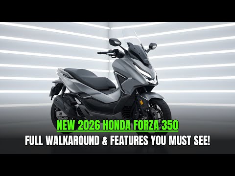 2026 Honda Forza 350 – The Luxury Scooter That Changes Everything!