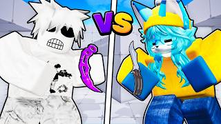 Download lagu #1 BOY KNIFE PRO vs #1 GIRL KNIFE PRO in Roblox Rivals! mp3