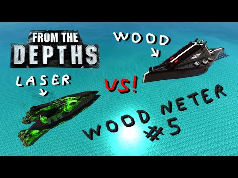 Wood vs. Energy Weapons (The Results Might Surprise You...) Wood-Canoe Neter #5! From the Depths