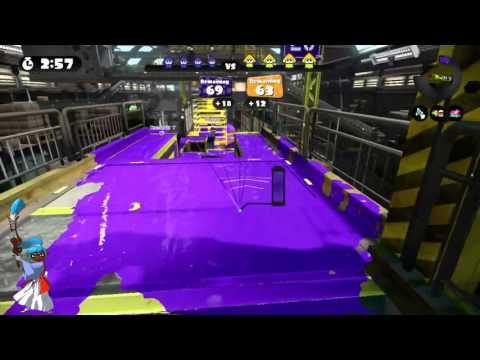 SplatGAF Squad - Walleye Warehouse - Splat Zones - Octobrush Nouveau
