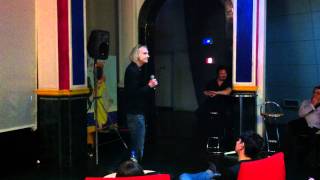 Alan Wilder and Paul Kendall auction Interview  (full, HD) Manchester Zion Arts Centre 3/9/11