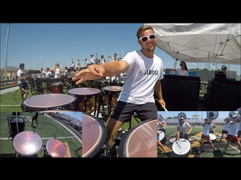 Carolina Crown 2019 Timpani Multicam | Steven Mailloux-Adler