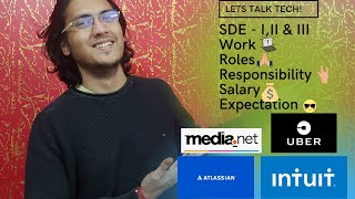 SDE 1, SDE 2, SDE 3 @ Intuit, Google, Uber 🤘 Expectations 😎 Promotion 🤙 Responsibility 😜 Pay 🤑 Role🤜