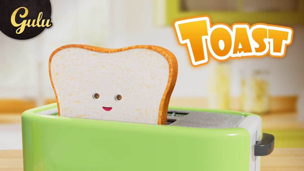 Toast - Animated Short Film by GULU #bread #animation #cartoon 