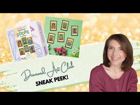 Diamond Art Club SNEAK PEEK! | Mini Dazzles "Doors"