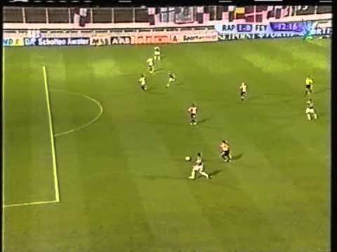 2005 September 29 Rapid Bucharest Romania 1 Feyenoord Holland 0 UEFA Cup