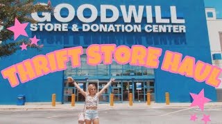 WE SPENT $500 AT GOODWILL || thrift store/summer clothing haul 2019