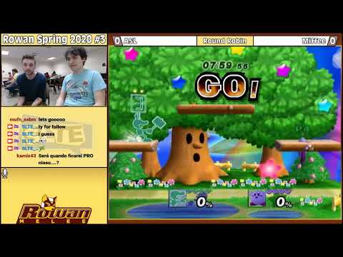 Rowan Spring 2020 #3 PM: ASL (Kirby) Vs. Miffee (Link, DK, GnW) - RR