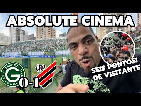 O QUE A TORCIDA VEZ EM GOIÂNIA FOI INACREDITÁVEL - GOÁS 0 x 1 ATHLETICO PR