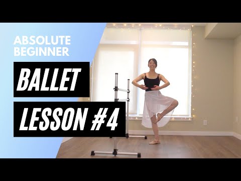 Absolute Beginner Ballet Class 4 || Online Ballet Lesson