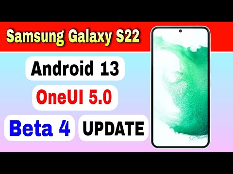 Samsung Galaxy S22 gets Android 13 based One UI 5.0 Beta 4 Update