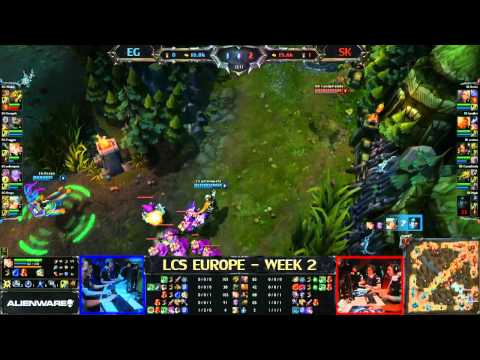 EG vs SK - LCS 2013 EU Spring W2D1 (English)