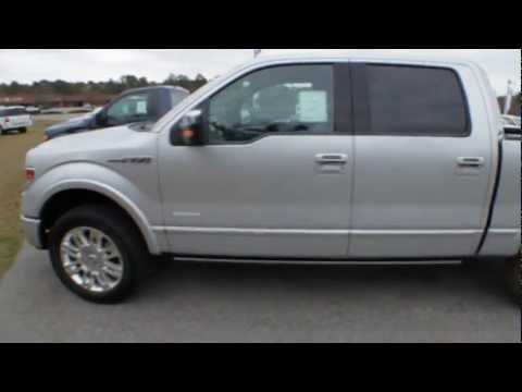 2013 FORD F150 PLATINUM SUPERCREW 4X4 Review Truck Videos $98 Over Invoice @ Ravenel Ford Charleston