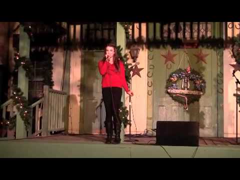 Natalie Brown - Performance with Septien Entertainment Group - Holiday In the Park 11-24-12