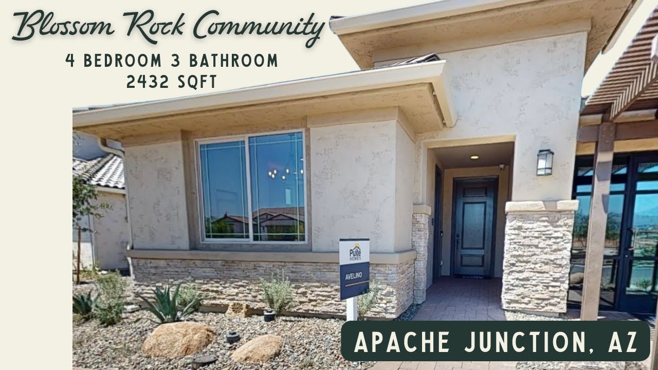Avelino Pulte Homes | 4 bed, 3 bath, 2432 sqft