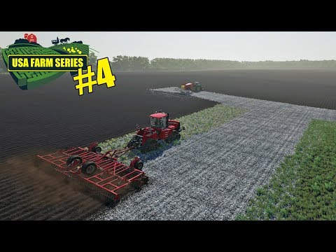 USA Farming #4 - Seeding, Fertilizing, Plowing - FS19