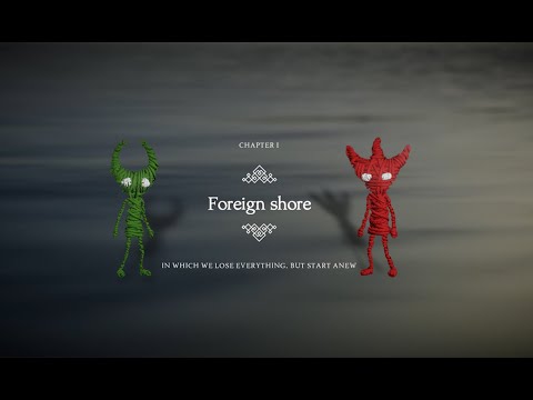 Unravel TWO [Coop] -Gameplay Walkthrough - Chapter 1 - Foreign shore