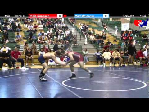 Sunkist Freestyle 66kg - Phil Simpson vs. Matt Malinoske