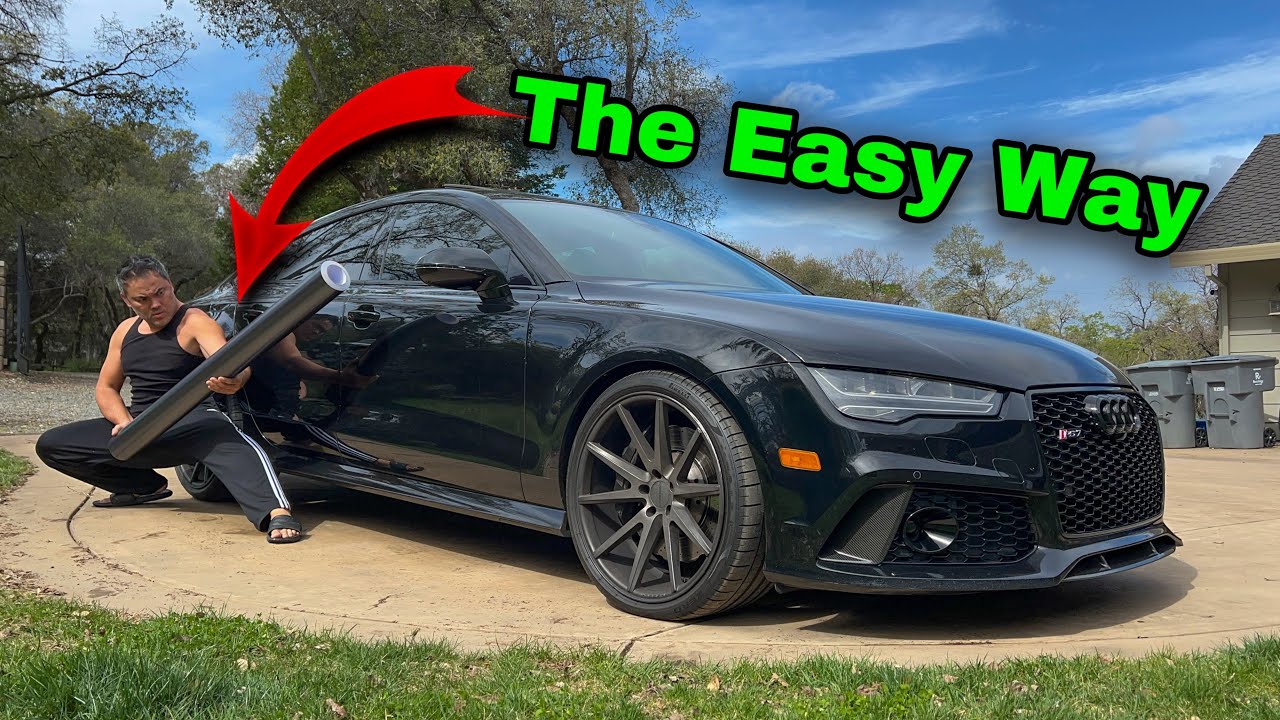 SHRINK WRAP Any Car using the ZERO STRETCH Method