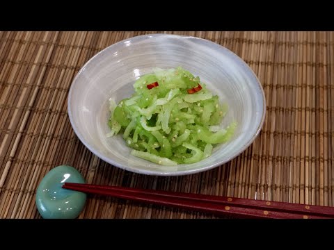 Celery Sunomono Recipe - Japanese Cooking 101