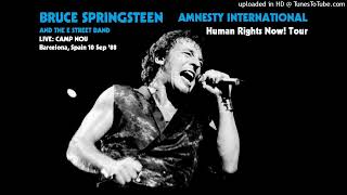 Bruce Springsteen Get Up Stand Up Barcelona 10/09/1988