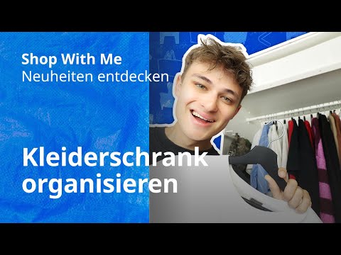 Wie organisiere ich meinen PAX Kleiderschrank? | IKEA Shop With Me mit @raphi_
