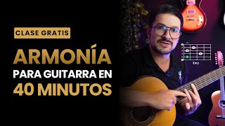 Entiende la ARMONÍA en 40 minutos 🎸 Así funcionan los ACORDES en la guitarra