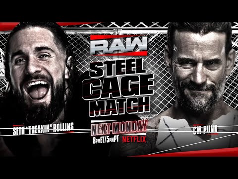 Seth "Freakin" Rollins vs CM Punk (1/3): Raw, Mar. 10, 2025