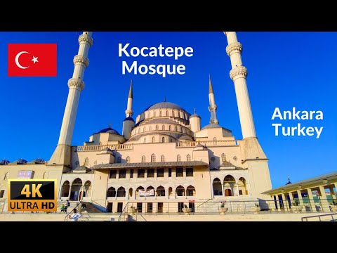 Kocatepe Mosque – Stunning 4K Virtual Tour in Ankara, Turkey