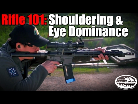 Shouldering a Rifle & Eye Dominance | Rifle 101 with Top Shot Chris Cheng