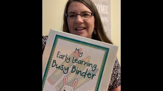 Preschool Circle Time/Busy Binder UPDATED